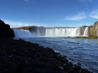 Waterfall of the gods and the healing powers of water