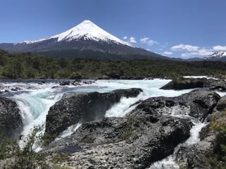 Shore excursion to Petrohue Falls, Emerald Lake and Volcan Osorno